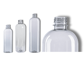 Pet boston plastic container